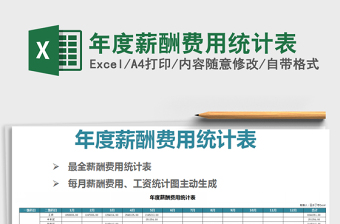 2025年年度薪酬费用统计表