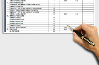 2025年现金流量表