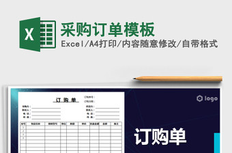 2025年采购订单模板