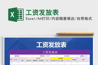 2025年工资发放表