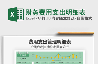 2025年财务费用支出明细表