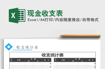 2025年现金收支表