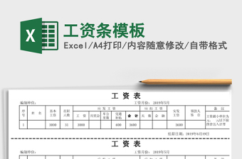 2025年工资条模板
