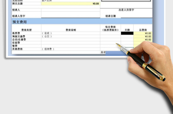 2025年差旅费预支申请