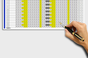 2025年员工考勤表模板