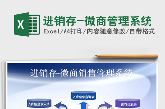 2025年进销存-微商管理系统