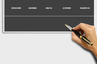 2024年财务年度资金预算系统--含应收应付