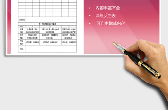 2025年班级课程反馈表