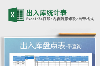 2025年出入库统计表