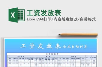 2025年工资发放表