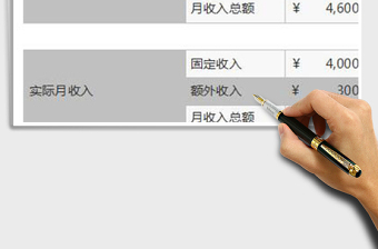 2025年个人月度预算