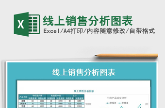 2025年线上销售分析图表