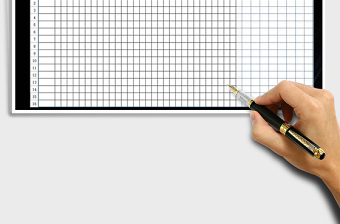 2025年公司月份考勤表模板