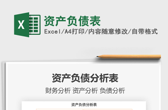 2025年资产负债表