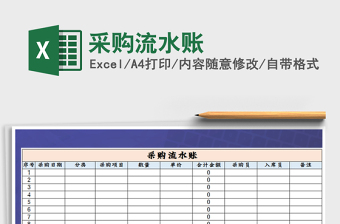 2025年采购流水账