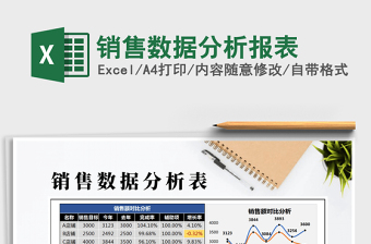 2025年销售数据分析报表