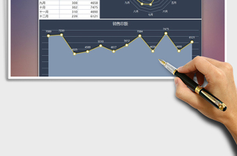 2025年销售情况数据分析报告图表模板