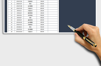 2025年费用支出明细表（按月统计，按日统计）