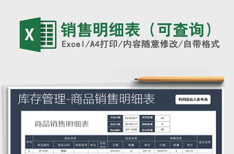 2025年销售明细表（可查询）