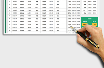 2025年收支明细表（智能合计）