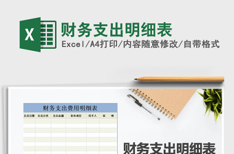 2025年财务支出明细表