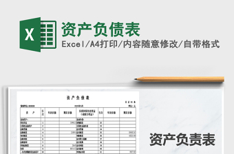 2025年资产负债表