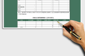 2025年进出口销售收入确认表