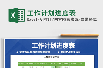 2025年工作计划进度表