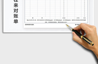 2025年货款往来对账单