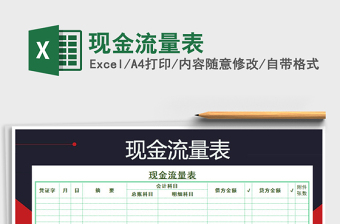 2025年现金流量表