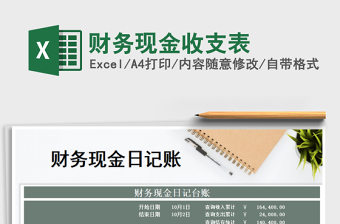 2025年财务现金收支表