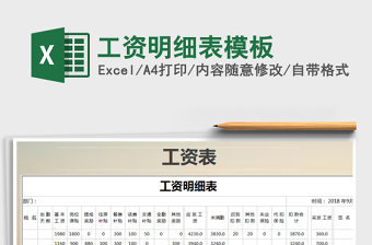 2025年工资明细表模板