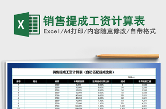2025年销售提成工资计算表