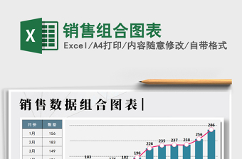 2025年销售组合图表