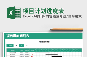 2025年项目计划进度表