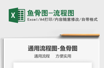 2025年鱼骨图-流程图