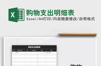 2025年购物支出明细表
