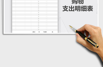 2025年购物支出明细表