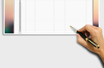 2025年记账表-收支日记账