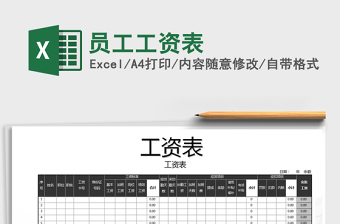 2025年员工工资表