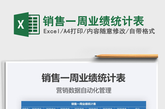 2025年销售一周业绩统计表