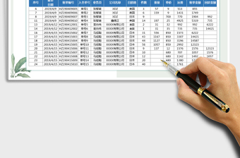 2025年销售明细统计表-查询-汇总