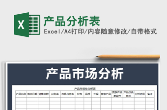 2024产品长excel表格操作大全