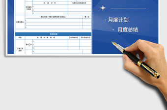 2025年月度工作总结-下月计划