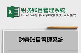 2025年财务账目管理系统