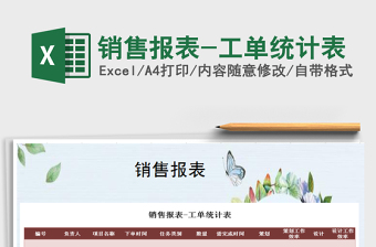 2025年销售报表-工单统计表