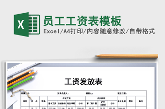 2025年员工工资表模板