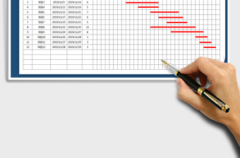 2025年项目进度月报表