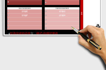 2025年四象限法计划管理