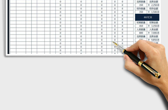 2025年库存进销存明细（多功能查询查询计算）